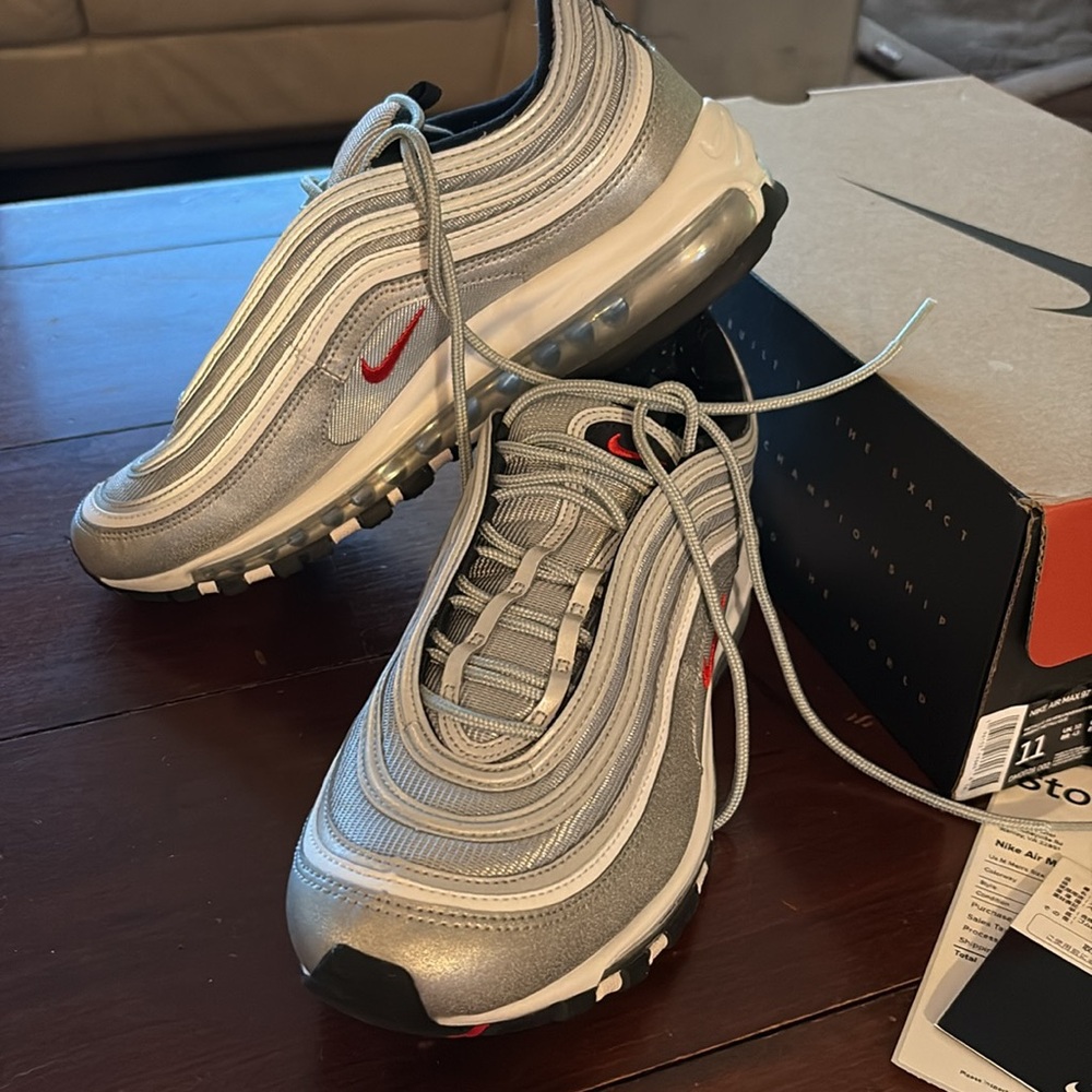 Nike Air Max 97 OG Silver Bullet (size 11)